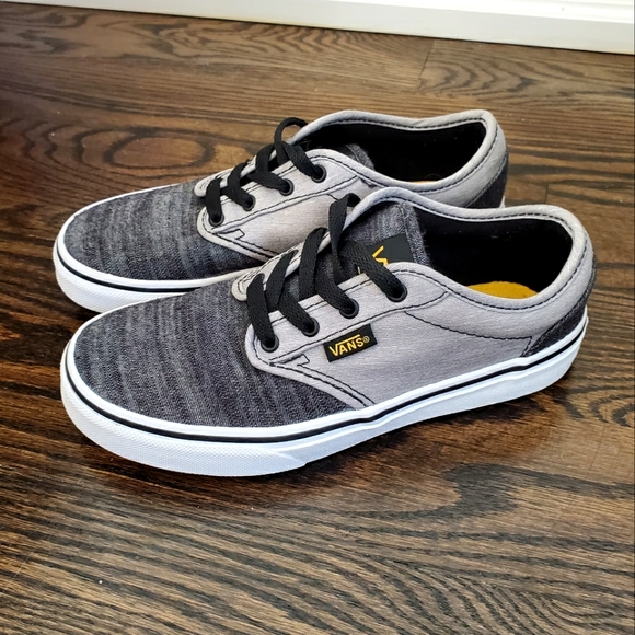 Vans Black Denim Sneakers Size 2